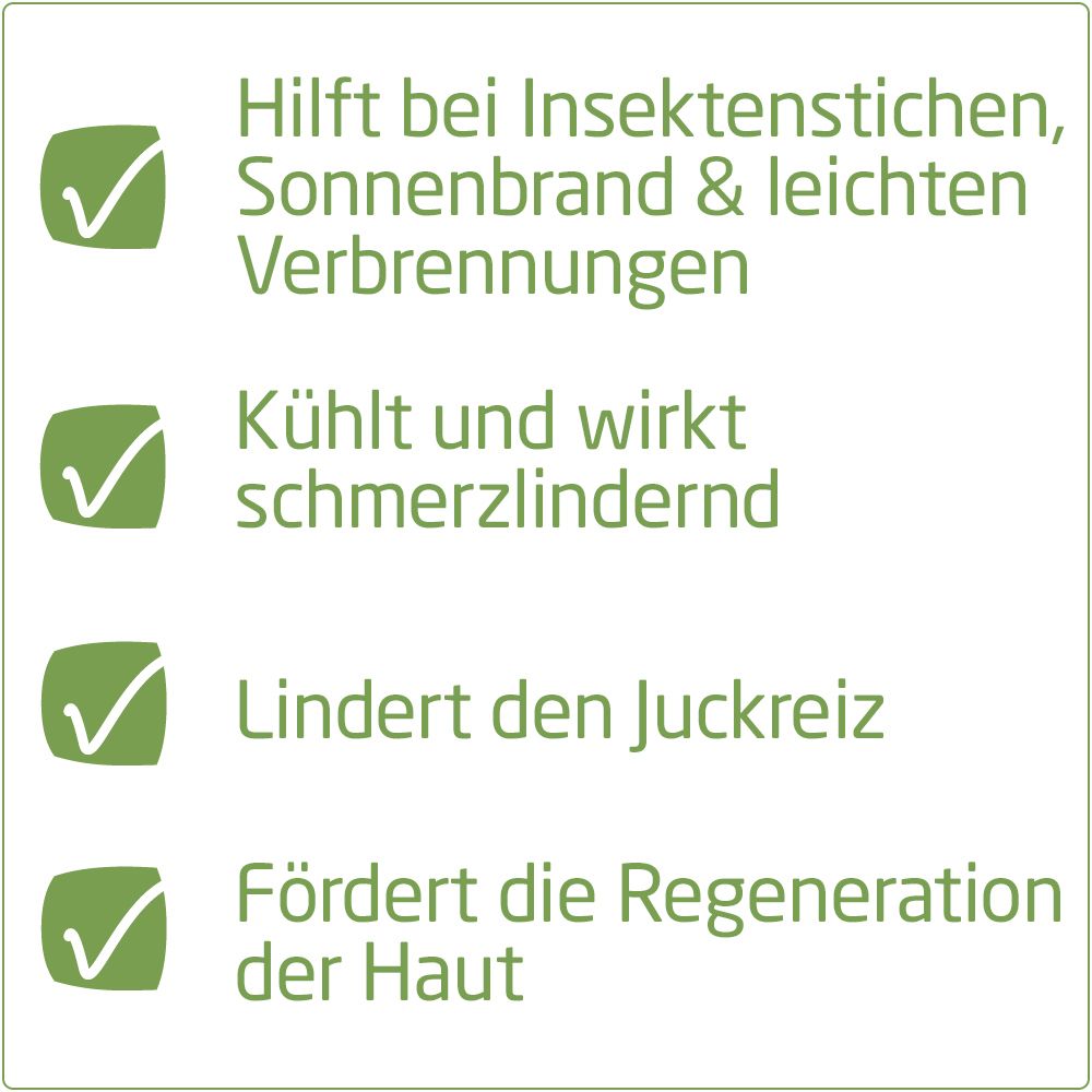 Combudoron® Gel kühlt & lindert Schmerzen bei Insektenstichen, Sonnenbrand & leichten Verbrennungen