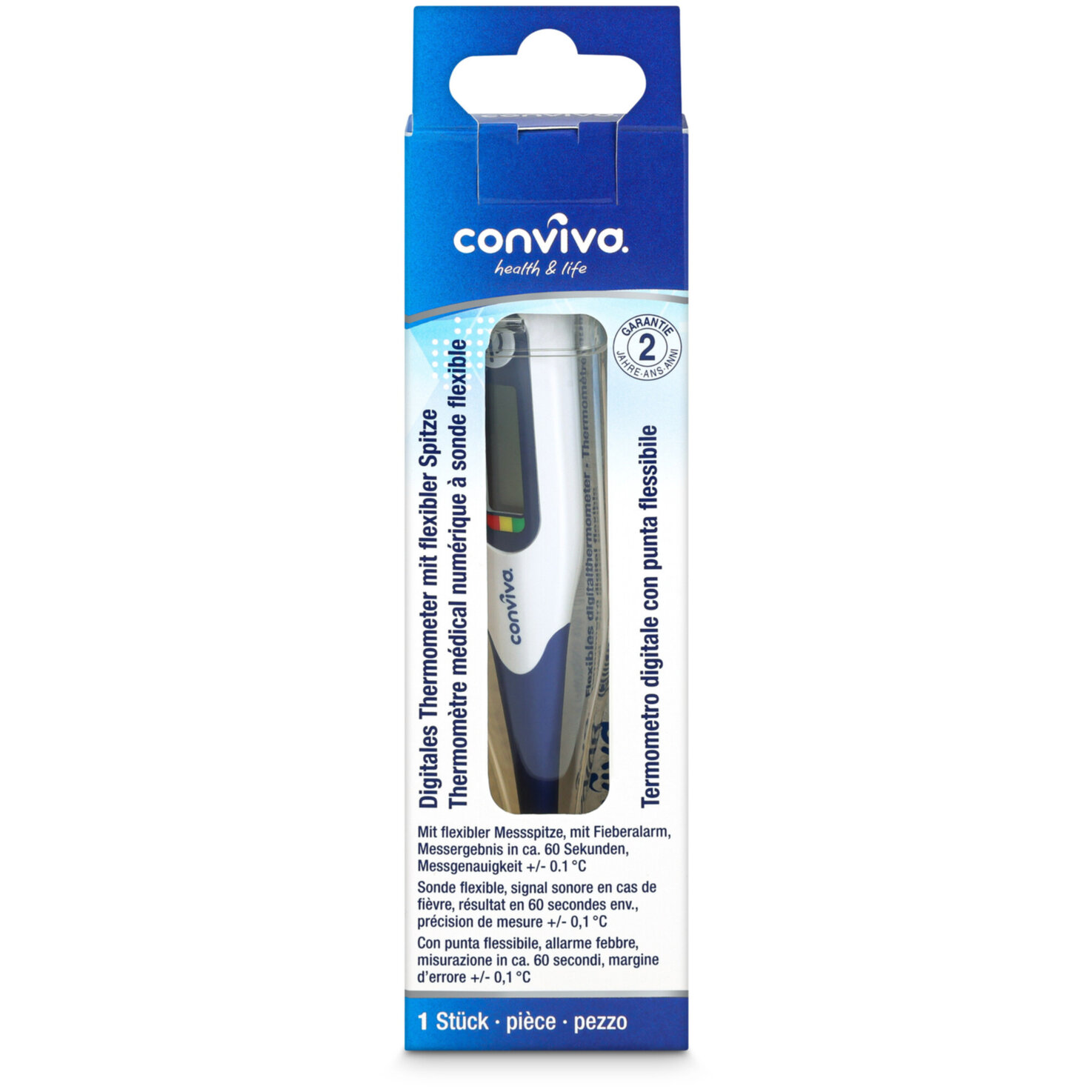 conviva Thermometer digital flexible Spitze