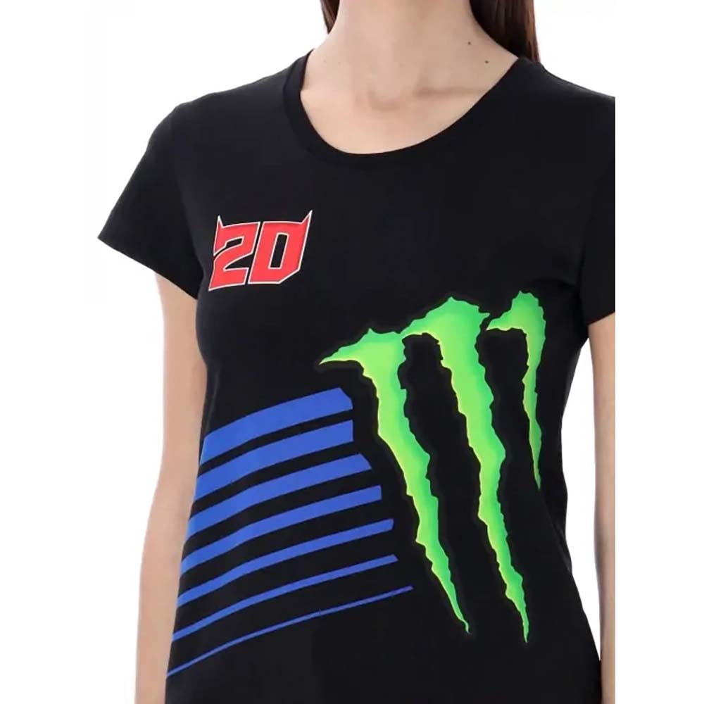 Fabio Quartararo - T-shirt femme Dual FQ20 Monster Noir / Vert