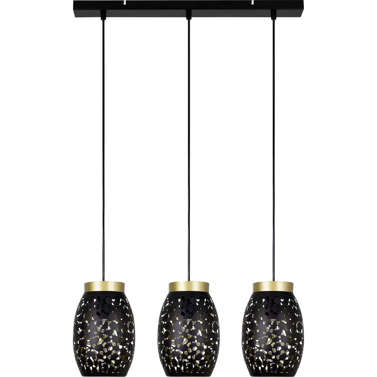 Pendelleuchte Alba gold,schwarz