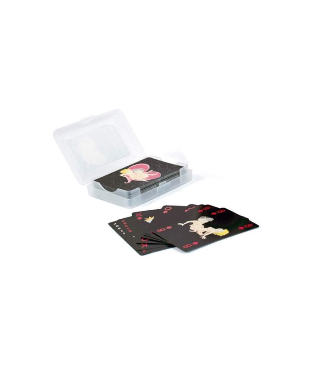 Paris Prix - Jeu De 54 Cartes coquin 10cm Noir