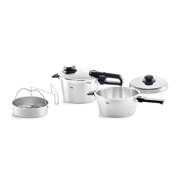 Fissler Vitavit® Premium Schnellkochtopf Set 2-tlg., 3,5 + 4,5 Liter