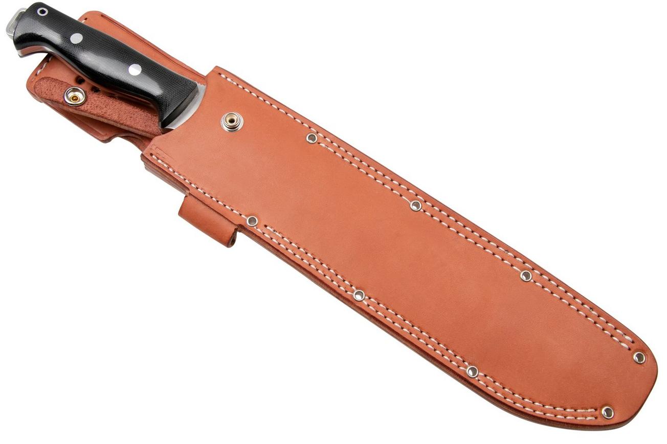 Bark River Bravo 3 CPM 3V Black Canvas Micarta, survivalmes