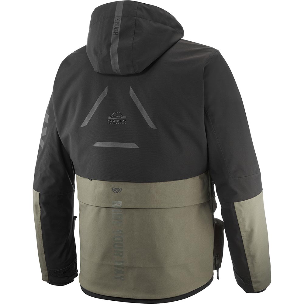 Ixon - Blouson Etna Noir / Kaki