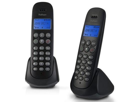 PROFOON - Adaptateur Lightning Téléphone dect pdx-320 ensemble double noir