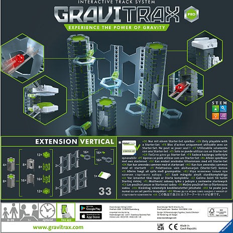 GraviTrax pro extension vertical