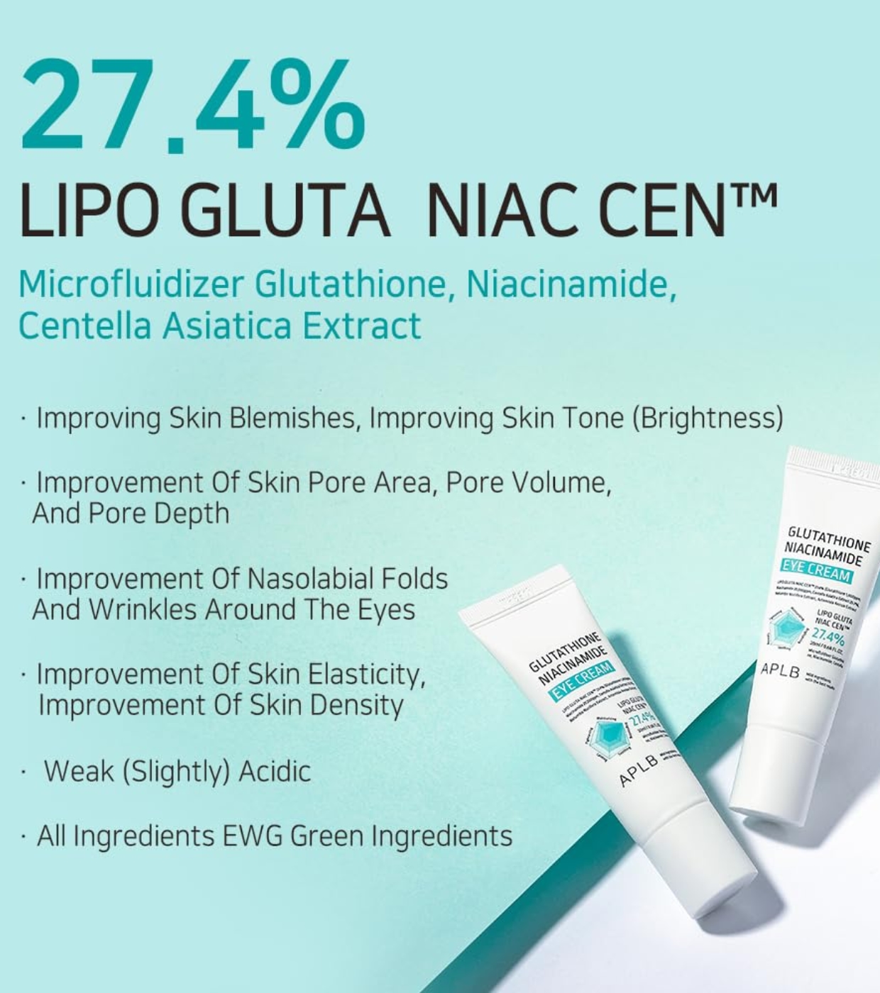 APLB - Contorno de Olhos Iluminador Glutathione Niacinamide