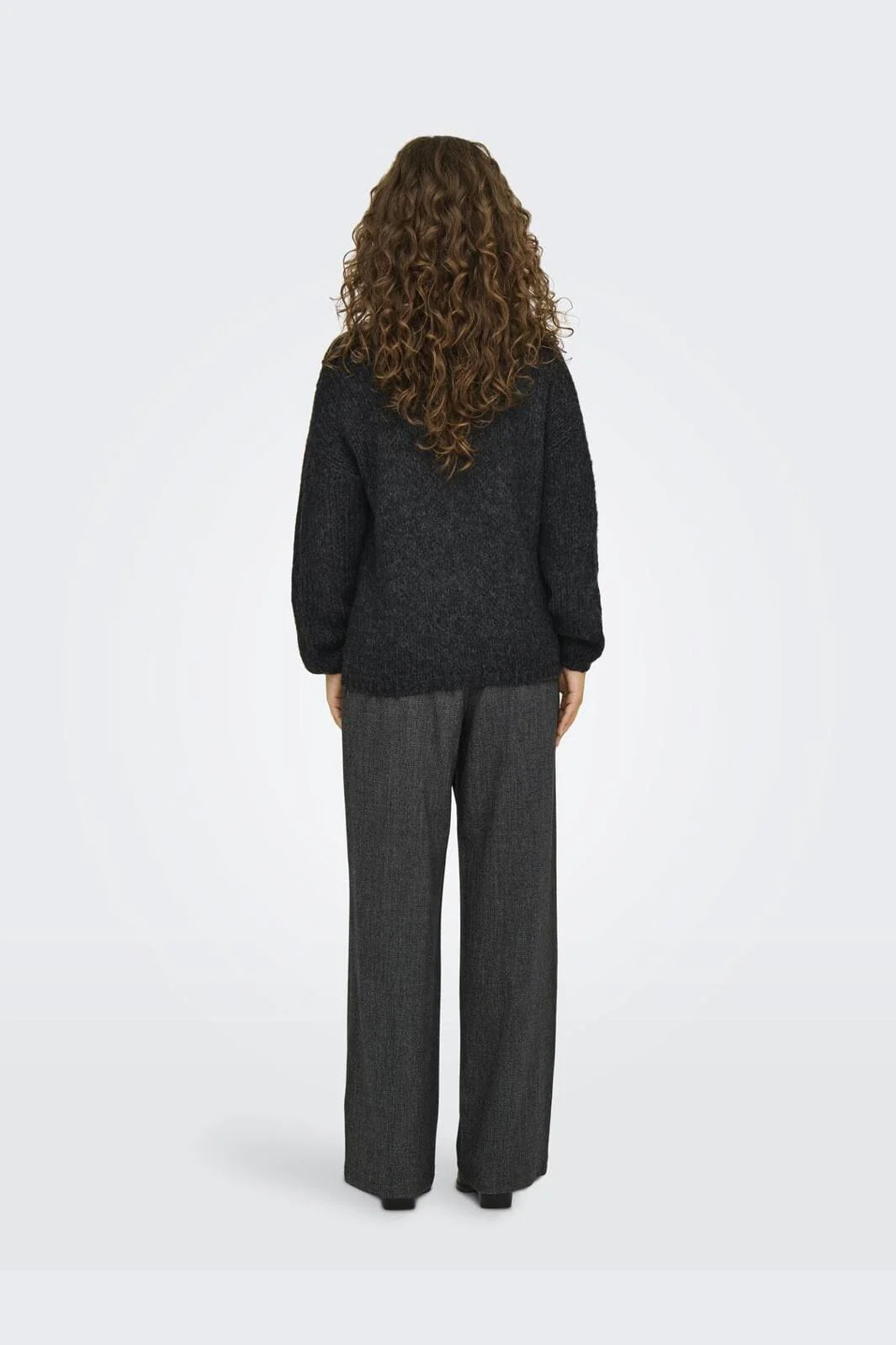 Only Onljackie Ls Pullover Knt 4552785 dark grey melange