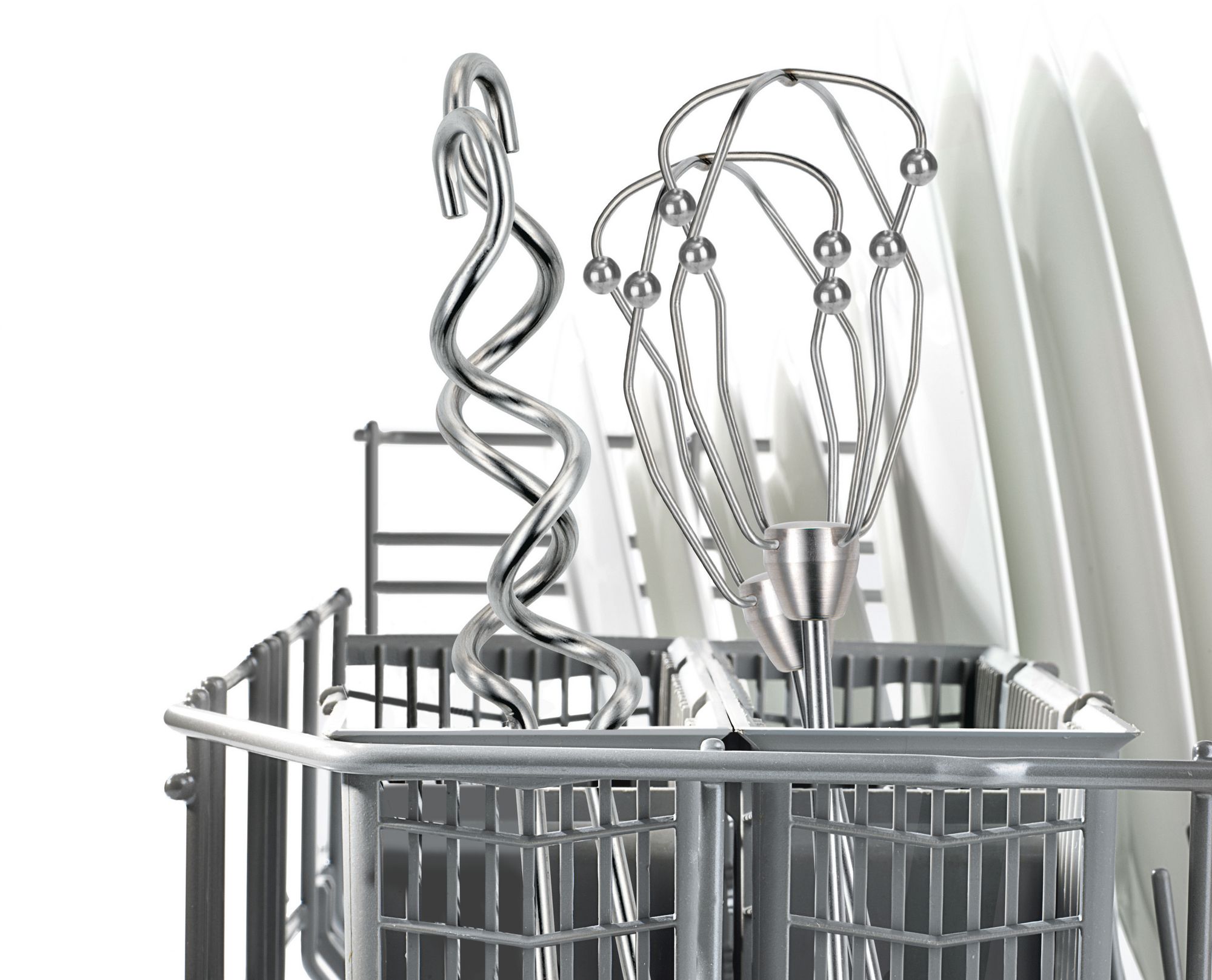 Batedeira Styline Colour 500W Vermelha e Prateada MFQ40303
