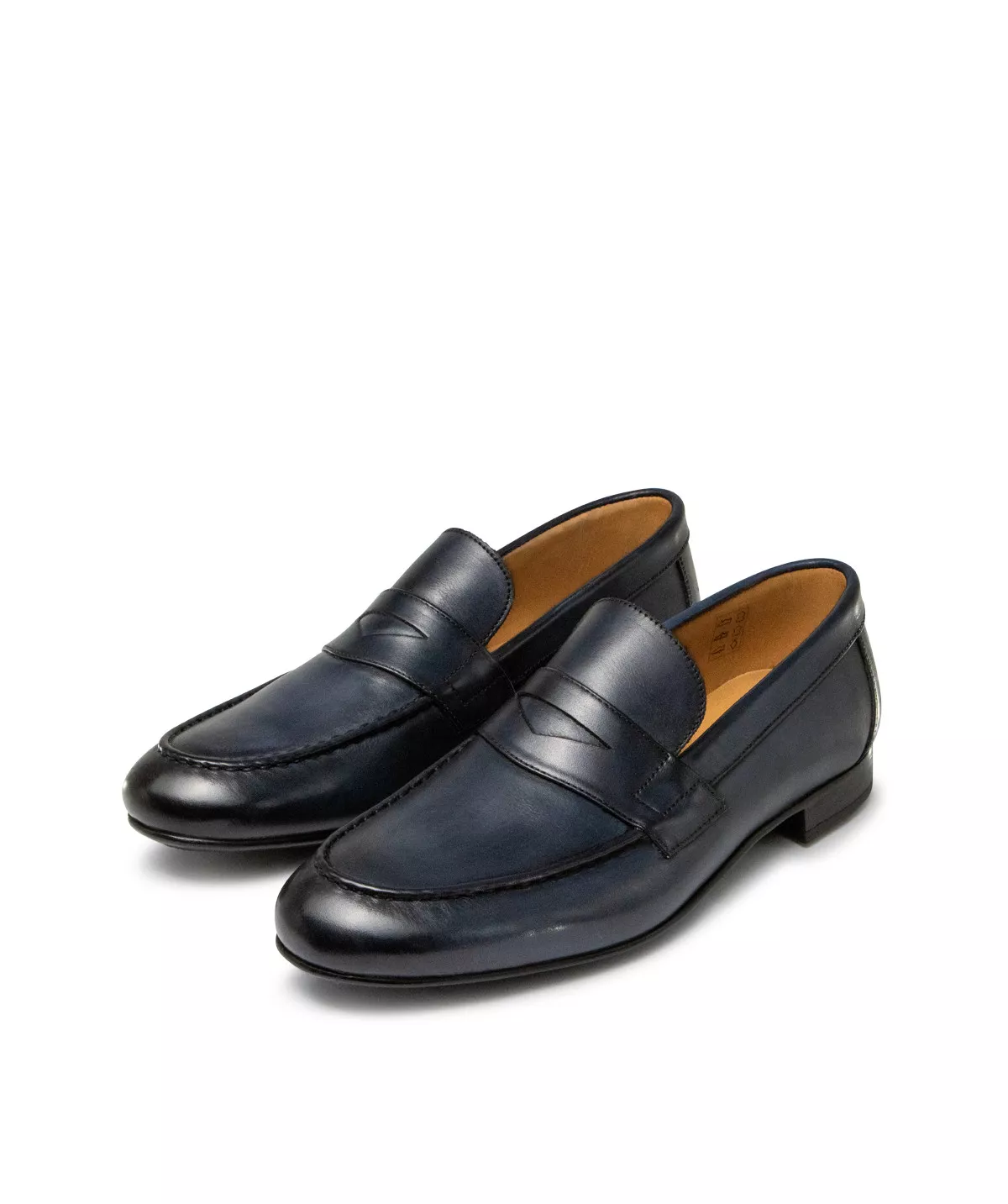 Mocassin CLAYTON Bleu Patiné