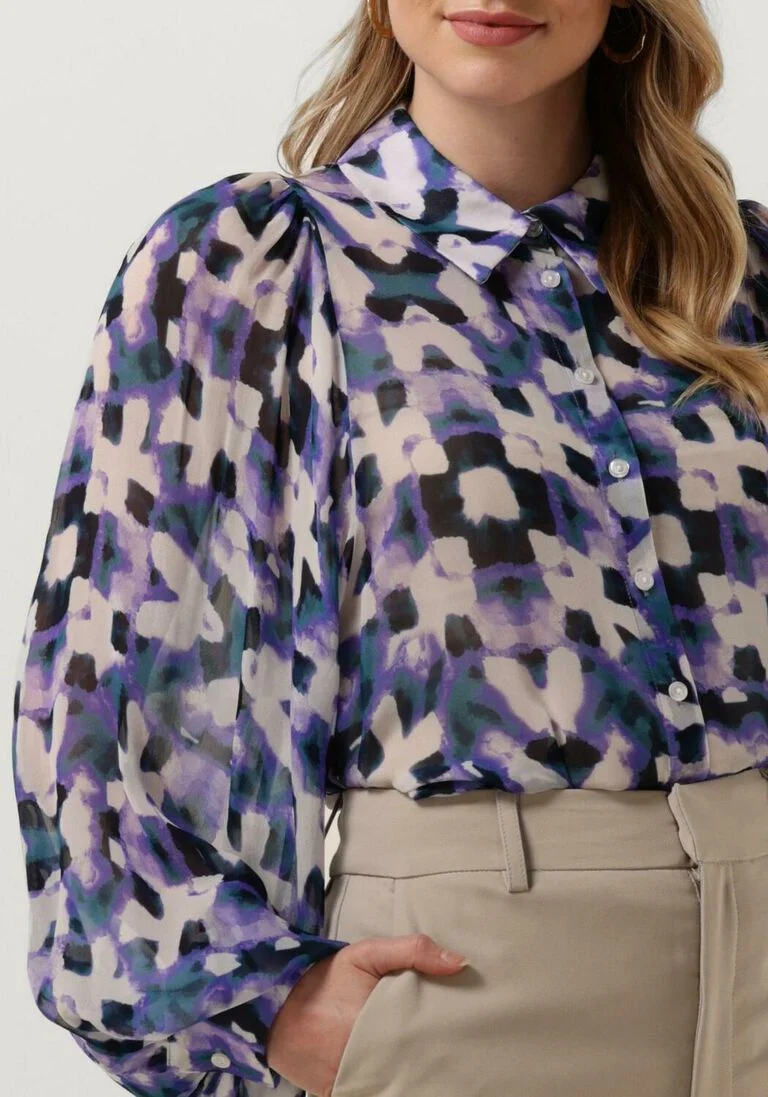 FREEBIRD paarse freebird blouse kendall