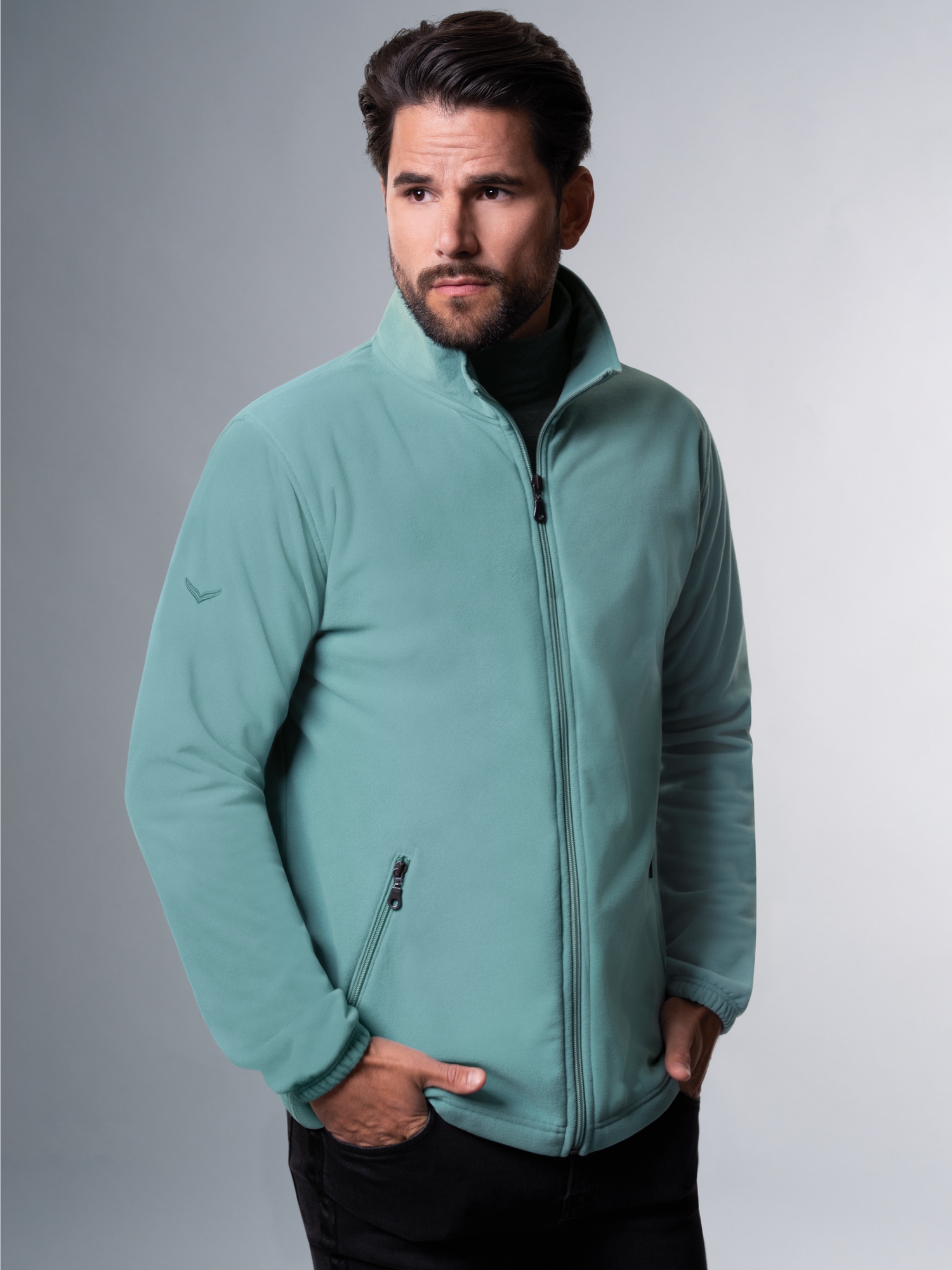 Fleecejacke Seegras