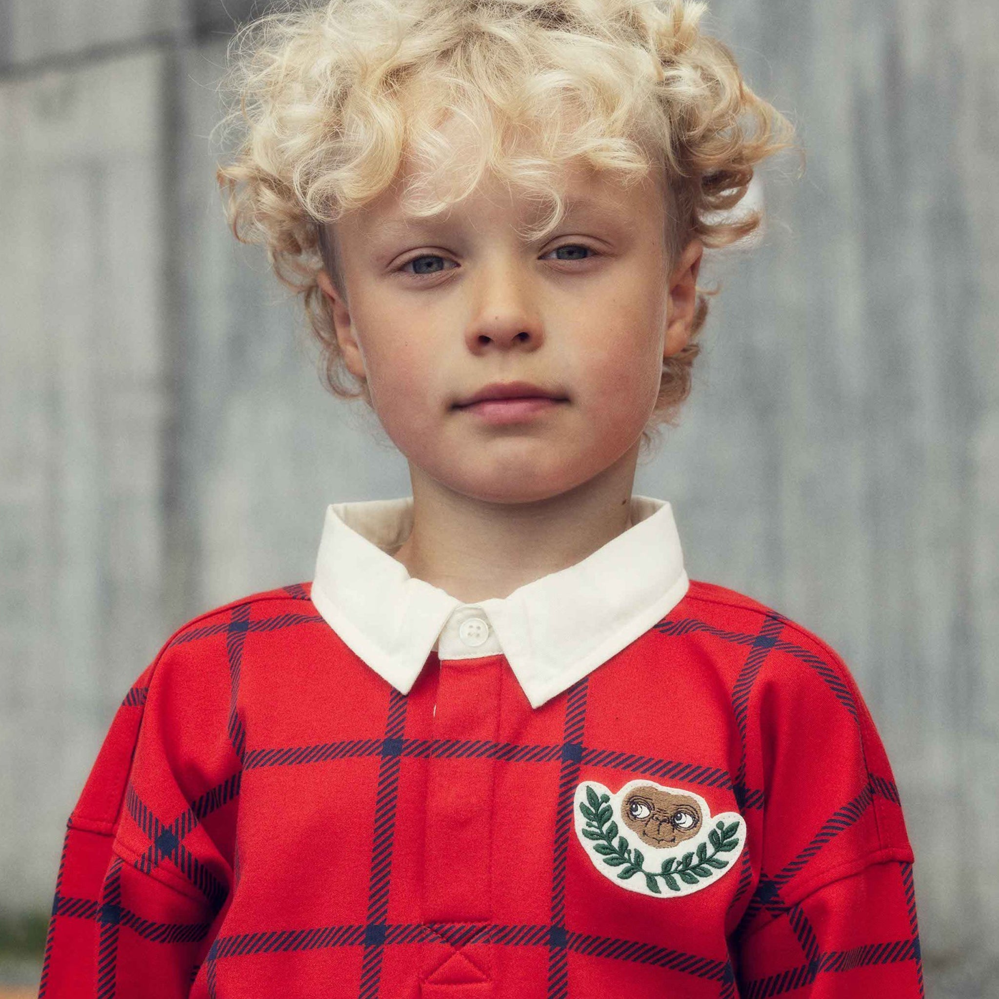 Rugby-Sweatshirt E.T Red