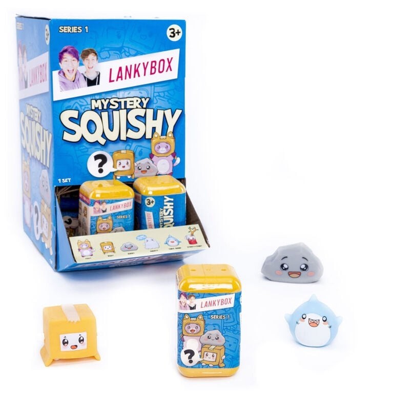Lankybox - Mystery Figures ASS CDU & Mystery Squishy ASS CDU