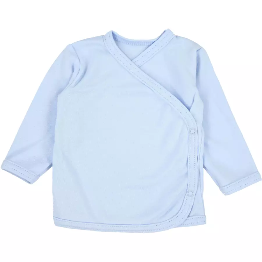 TupTam Baby Langarm Wickelshirt 5er Set grünblau