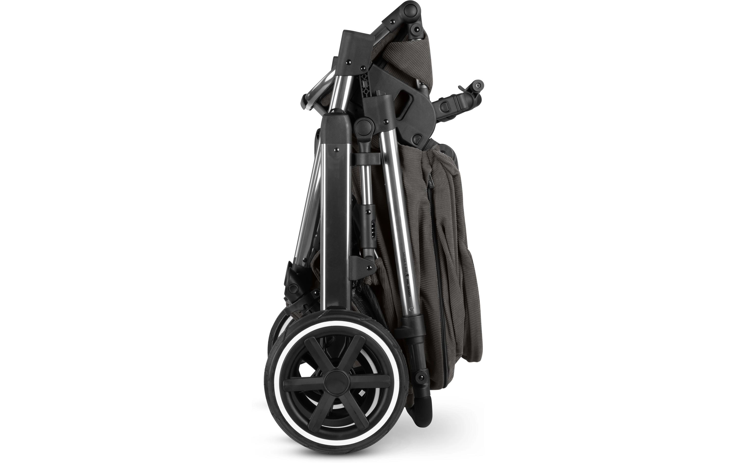 Kinderwagen Salsa 5 Air Almond<br>Vielseitiger Kombikinderwagen für Stadt und Natur