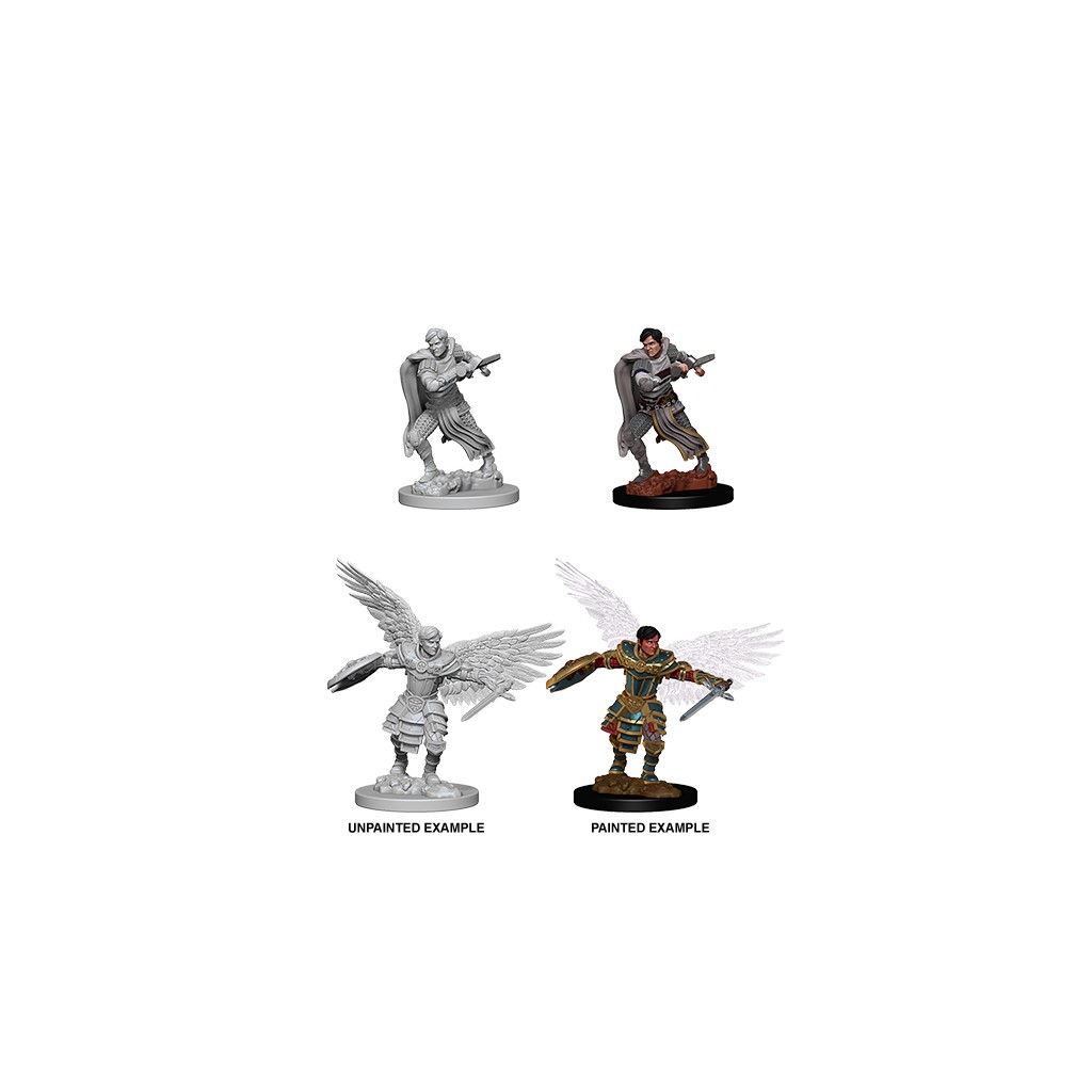 D&D Nolzur's Marvelous Unpainted Miniatures: Male Aasimar Fighter