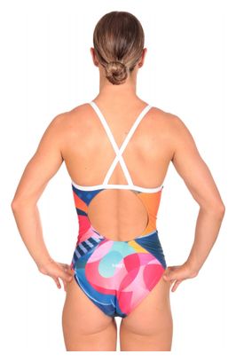Maillot de Bain Femme Mako Nereid Flamingo Bleu / Multicolore