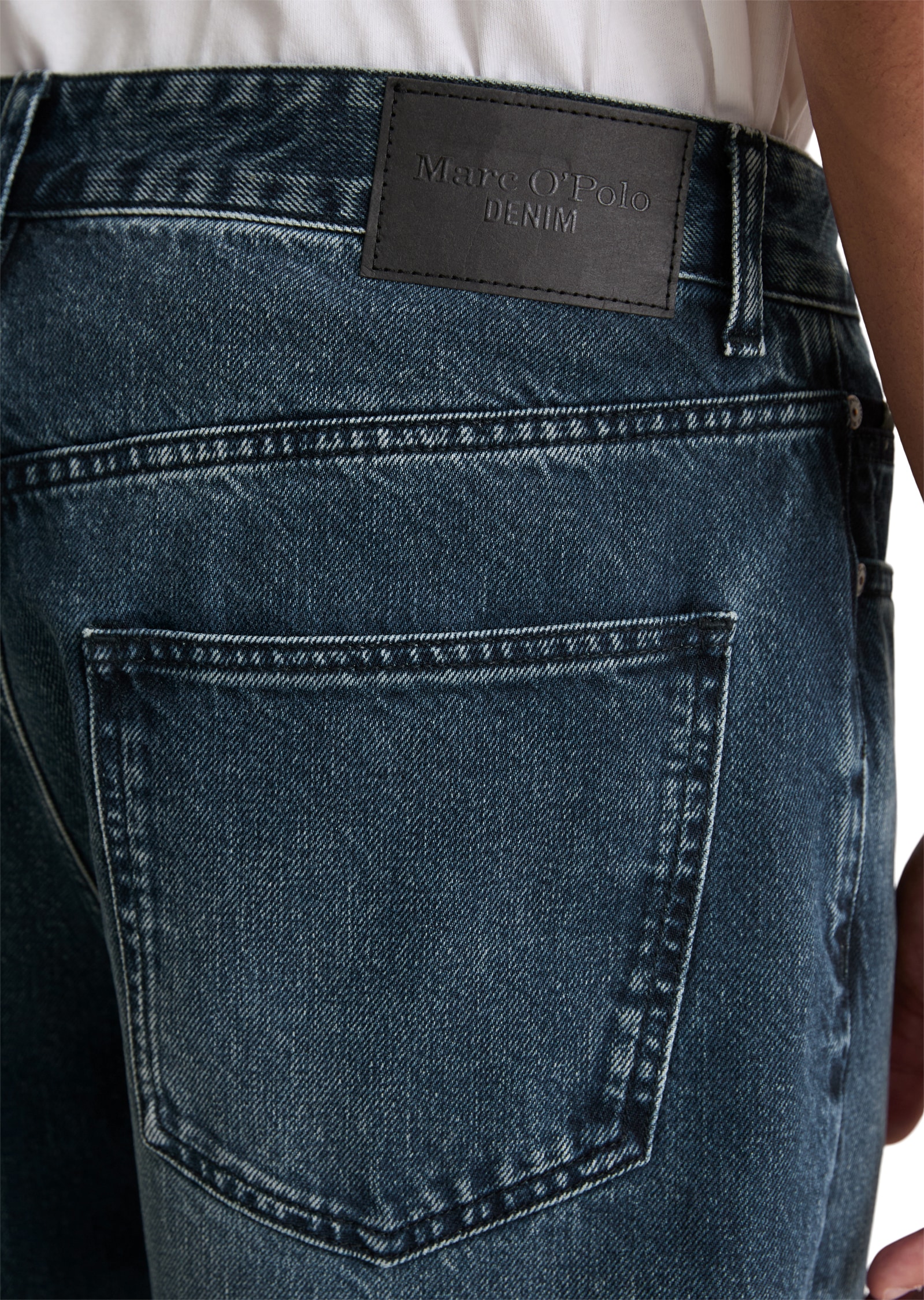 Marc O'Polo DENIM Tapered-fit-Jeans »Runne«, tapered fit, reine Bio-Baumwolle