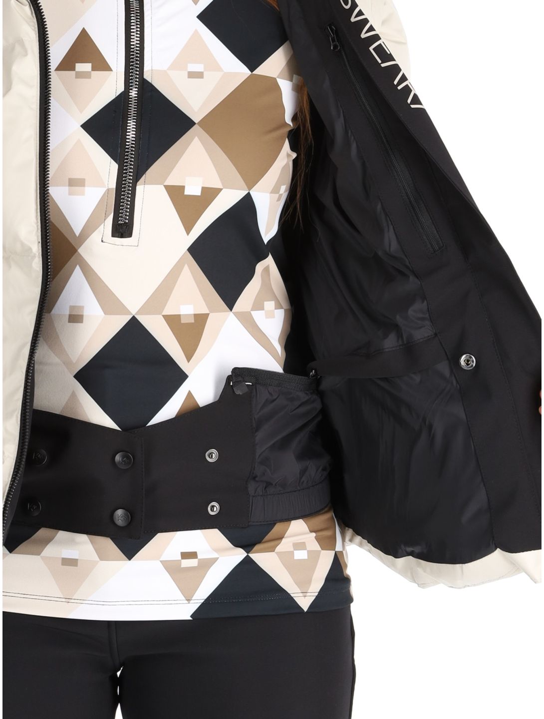 Alpine elegance ski-jas dames