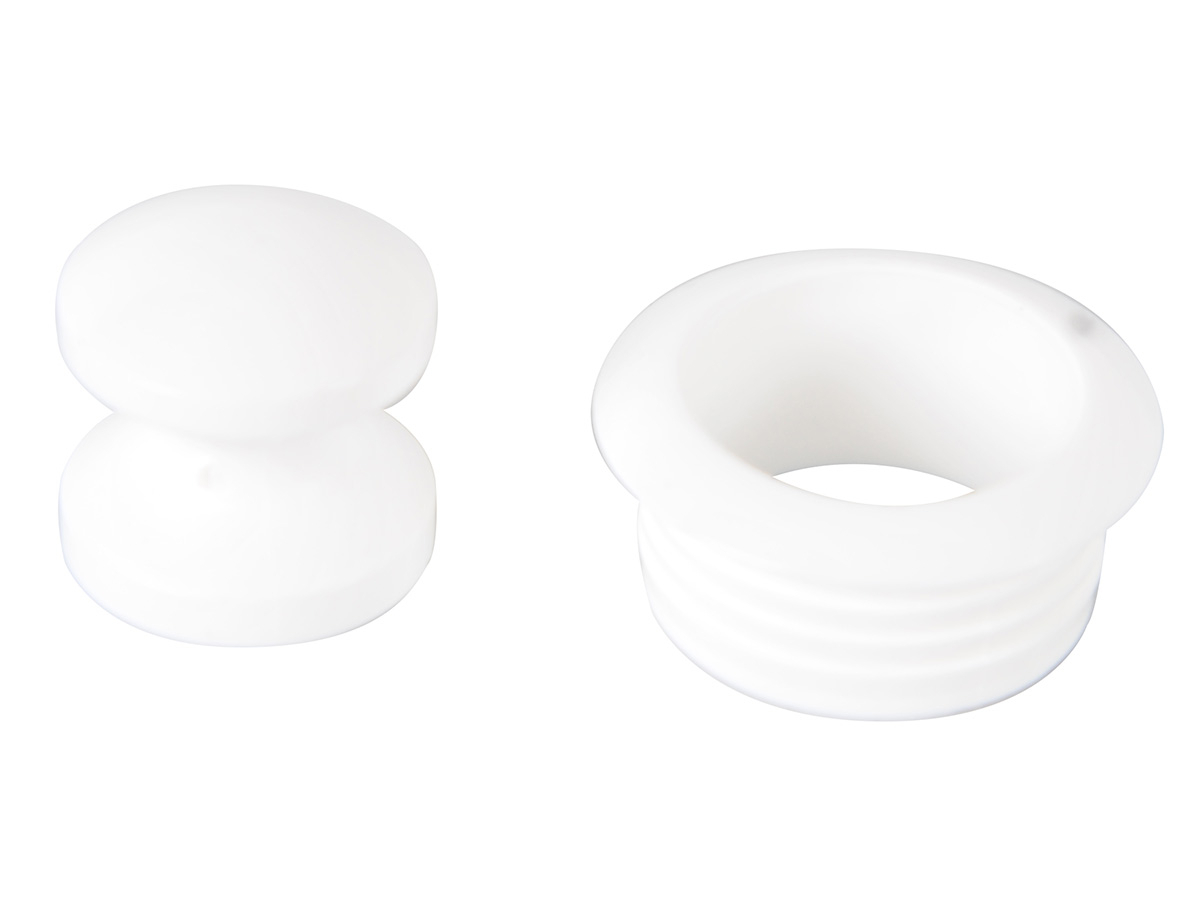 Obelink mini push-lock knop - white