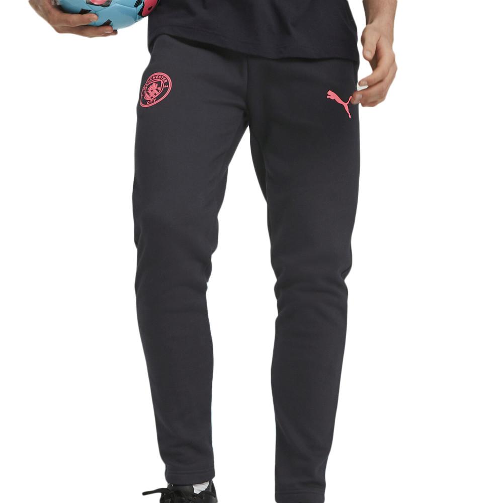 Puma Manchester City Jogging de foot Noir/Bleu Homme Puma 2023/2024
