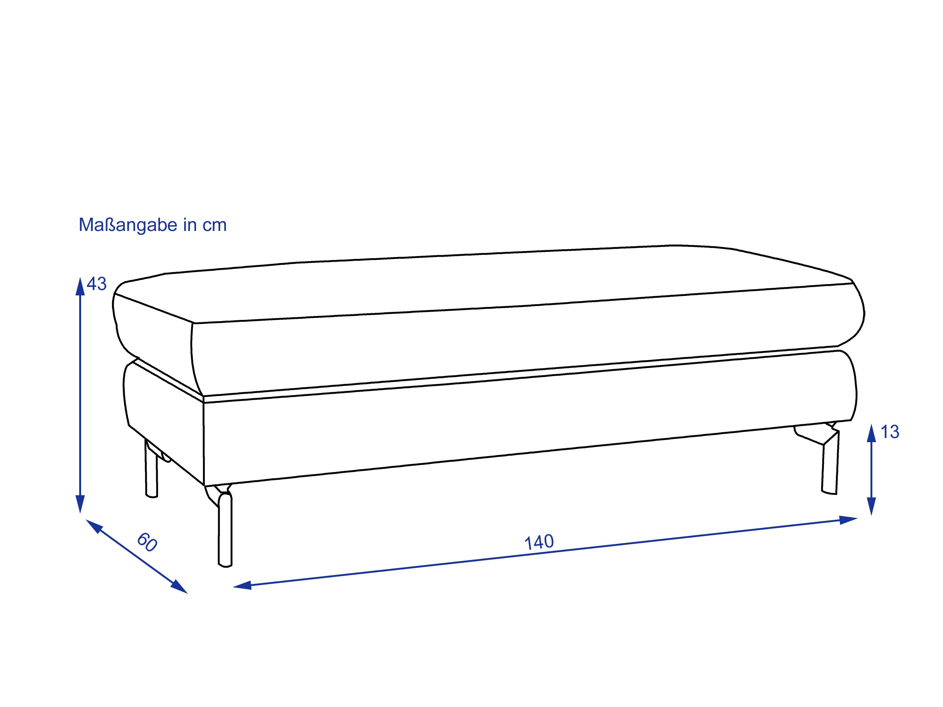 Hocker Sofamanufaktur WALLACE