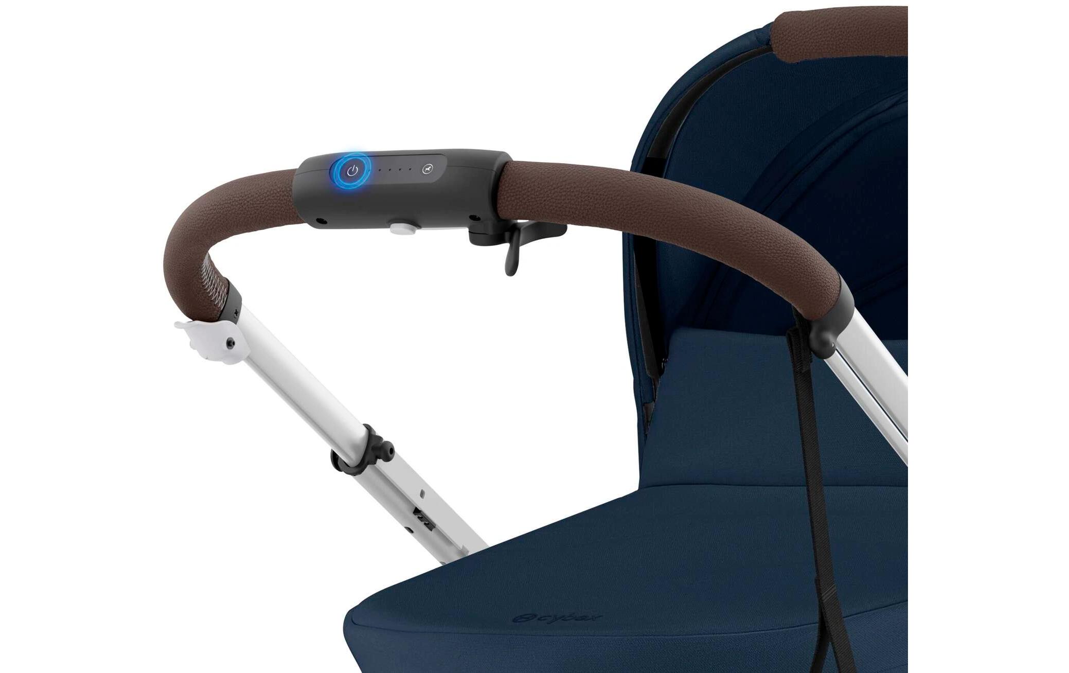 Kinderwagen eGazelle S Dunkelblau<br>Elektrischer Kinderwagen mit 20 Kombinationen