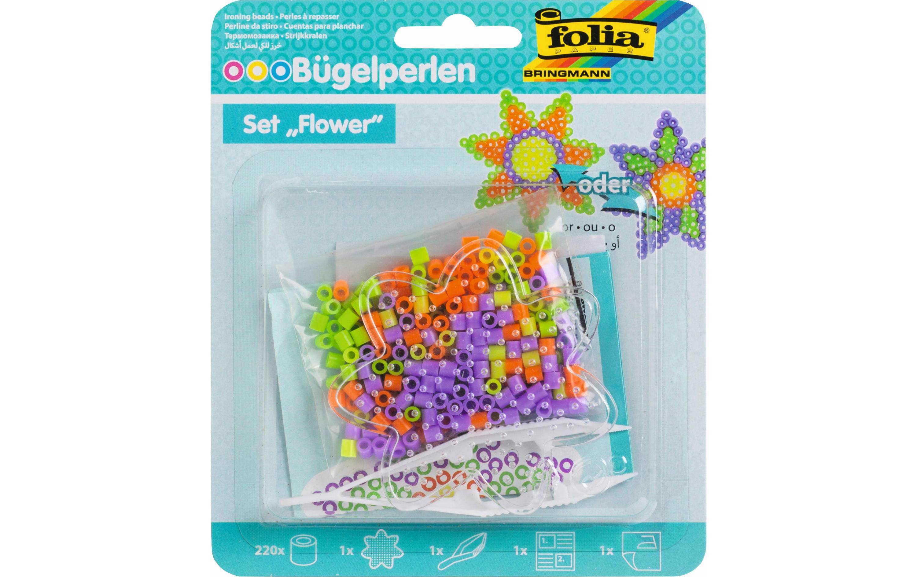 Bügelperlen-Set Flower MehrfarbigStarter-Set Bügelperlen