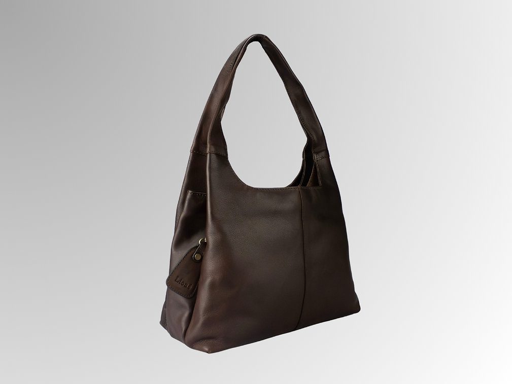 Lioné Manon Hand/ Schoudertas Dark Brown