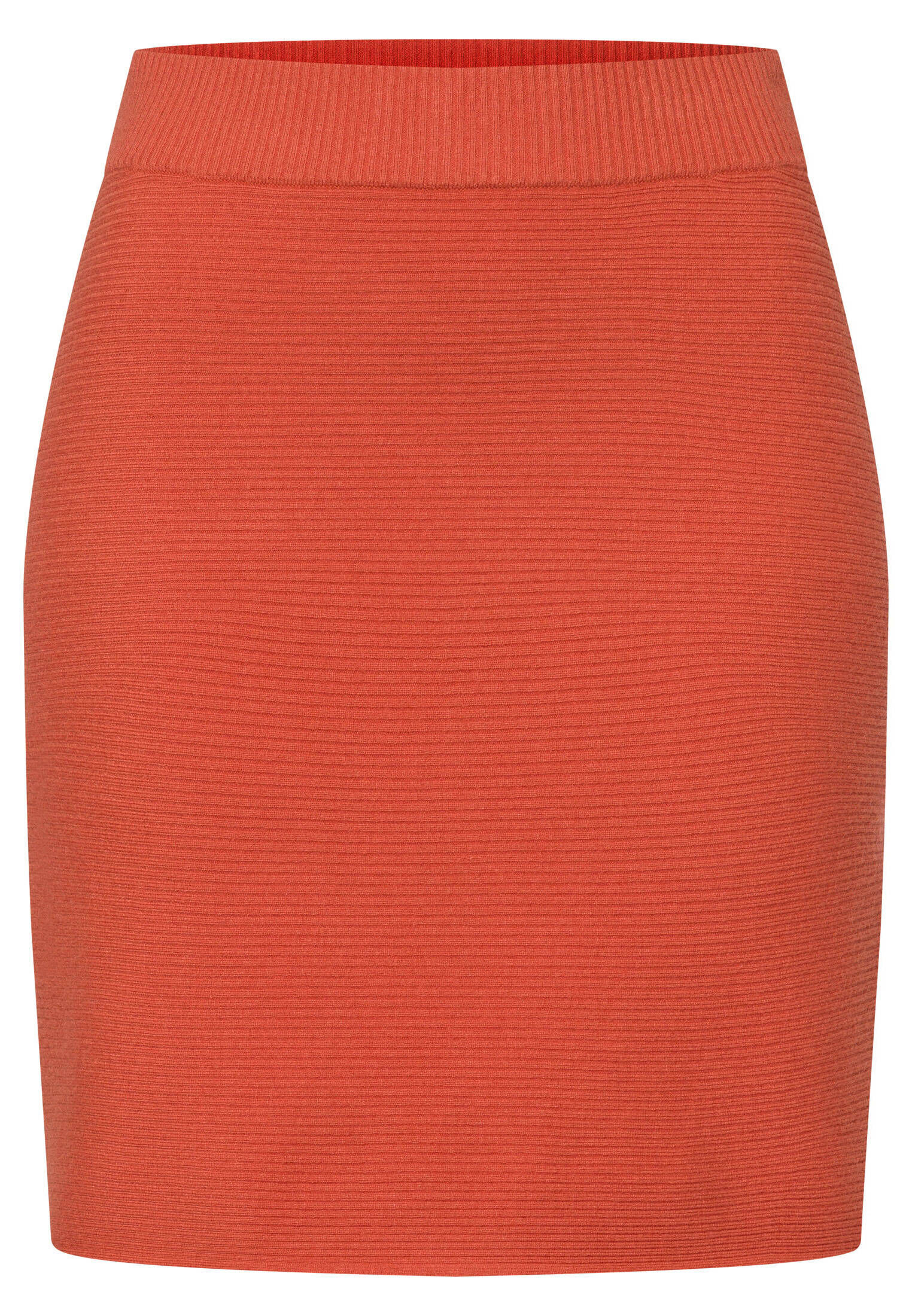 zero| Damen Strickrock mit Strukturmuster