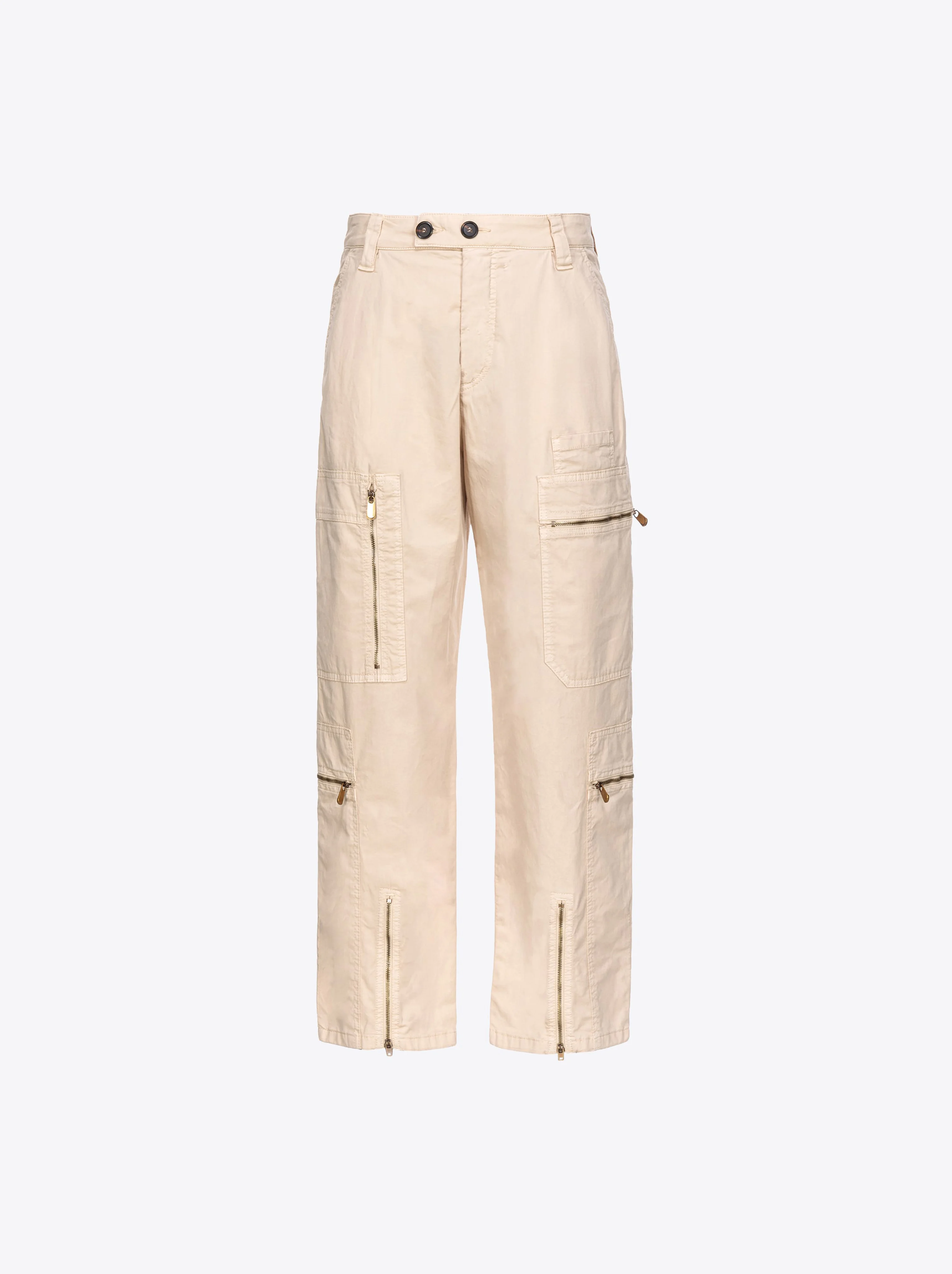 Pantalon multipoche | Beige