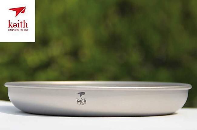 KEITH TITANIUM - ASSIETTE EN TITANE 450 ML