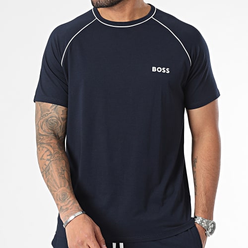 Ensemble Tee Shirt Et Short Jogging Balance 50509420 Bleu Marine