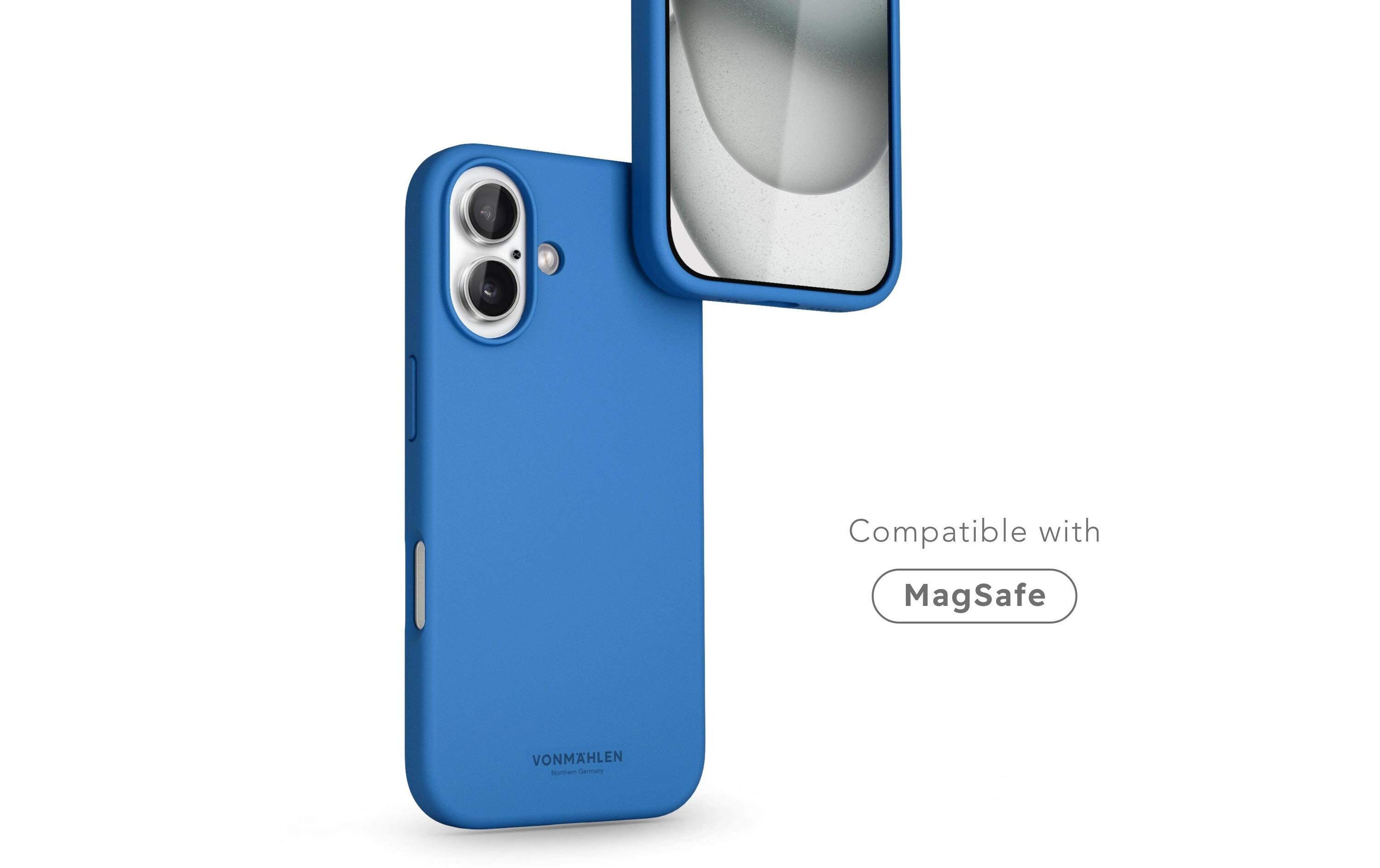 Back Cover Soft Silicone iPhone 16 Plus Sky CaptainSilicone Backcover für das Apple iPhone 16 Plus
