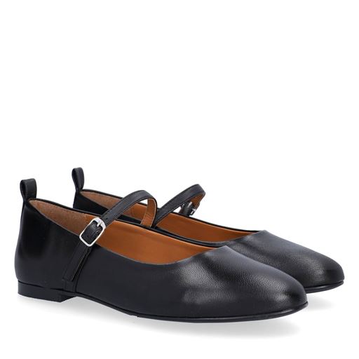 Billi Bi A5913 Ballerinasko, Black Nappa, 40
