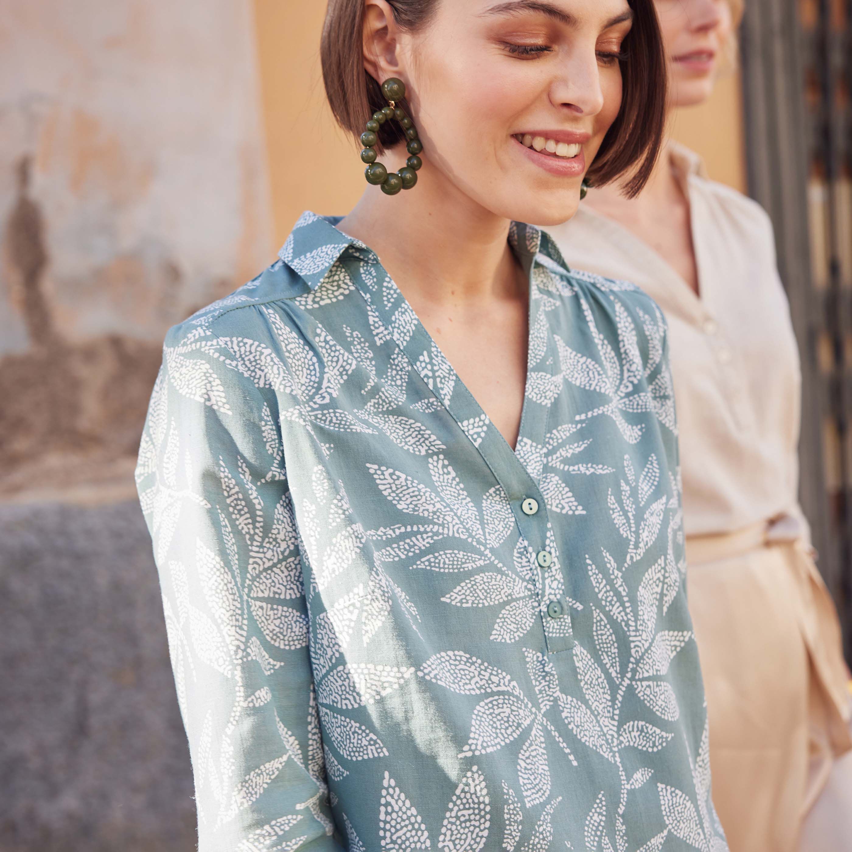 Blouse imprimée femme - IMPRIME