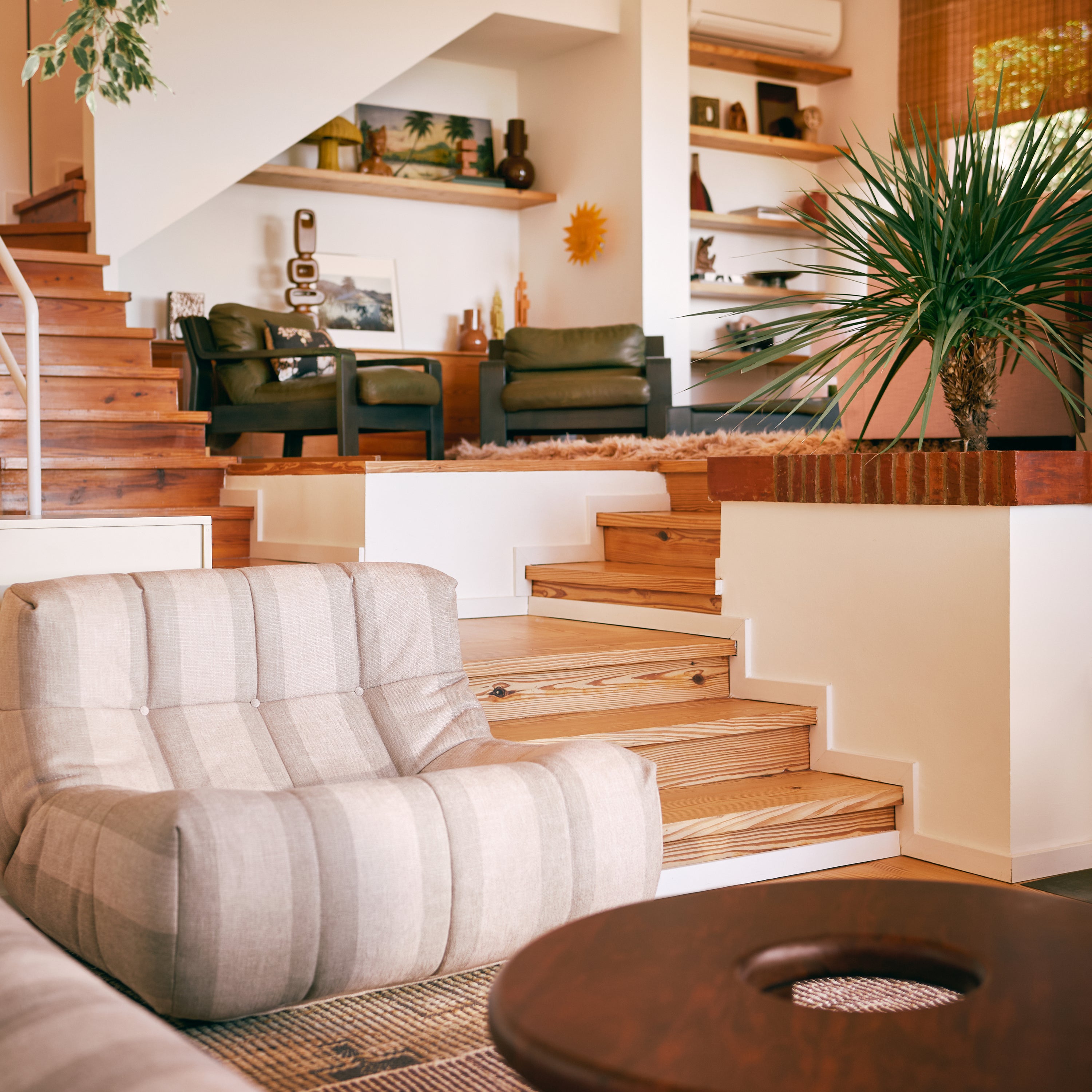 HKliving Lazy Lounge Fauteuil - Lodge