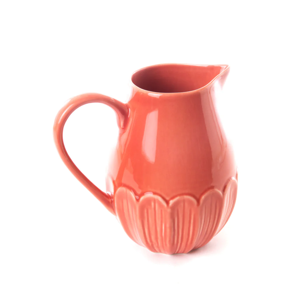 Pichet pétale corail Amadeus