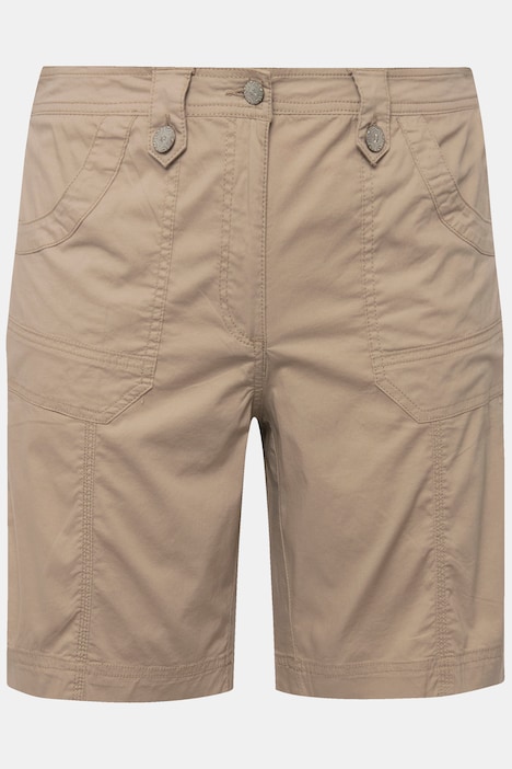 Cargo-Bermuda, Komfortbund, 4-Pocket-Schnitt