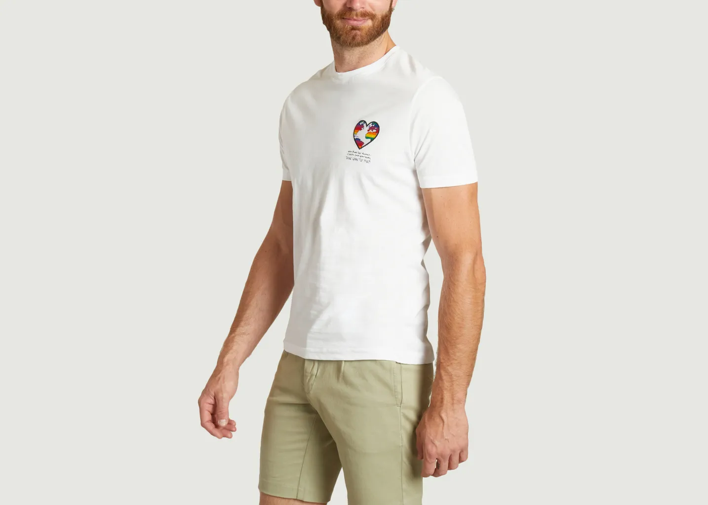 T-shirt rainbow earth JagVi Rive Gauche
