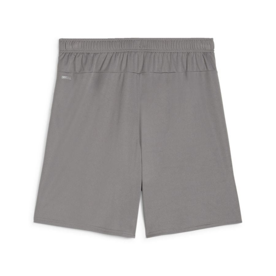 PUMA Short de Foot teamGOAL - Gris/Blanc