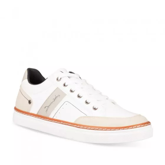 Baskets BLANC DENIM SIDE