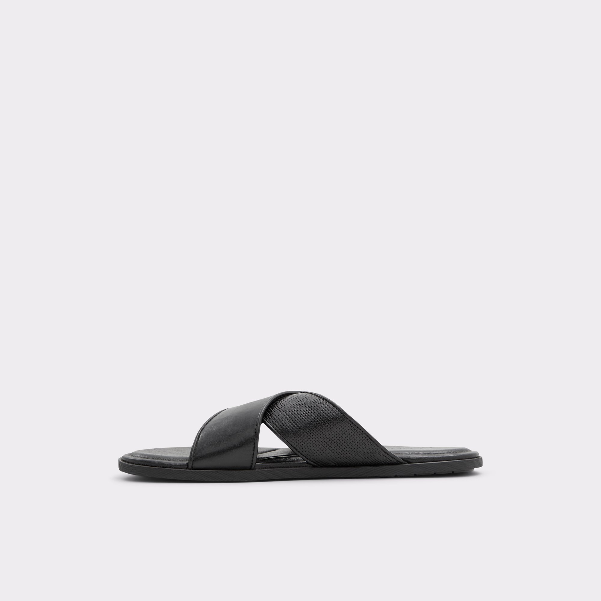 Omer Black Men Slides