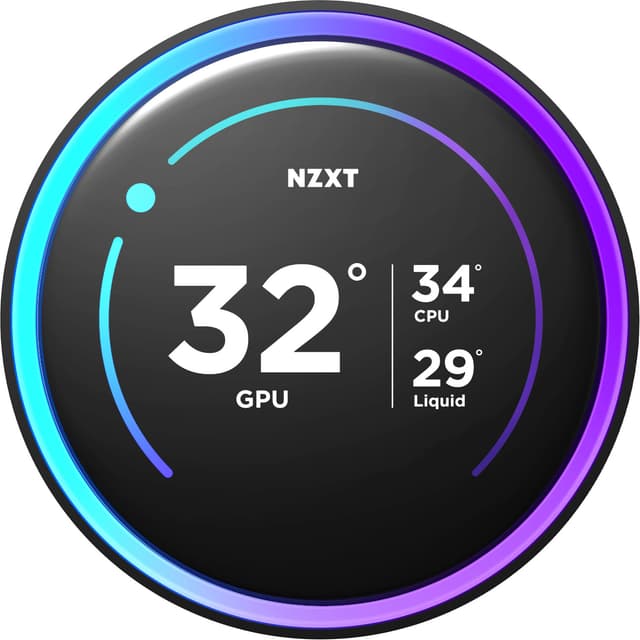 NZXT Kraken 360 Elite V2 RGB CPU-vandkøler (sort)