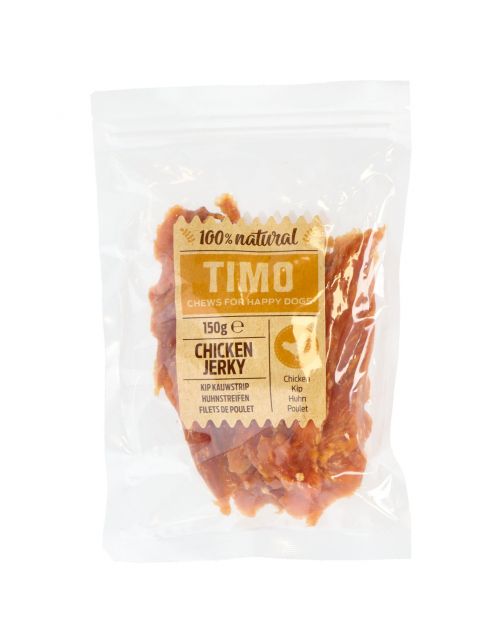 Timo Kip Kauwstrip - Hondensnacks - Kip 150 g
