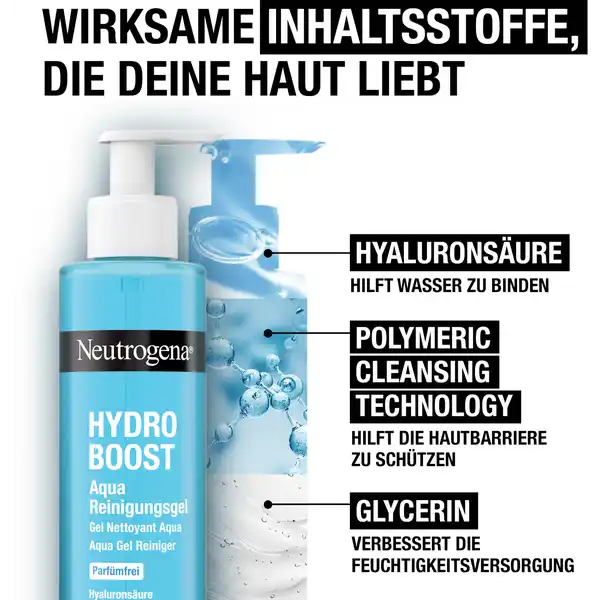 Hydro Boost Aqua Reinigungsgel parfümfrei