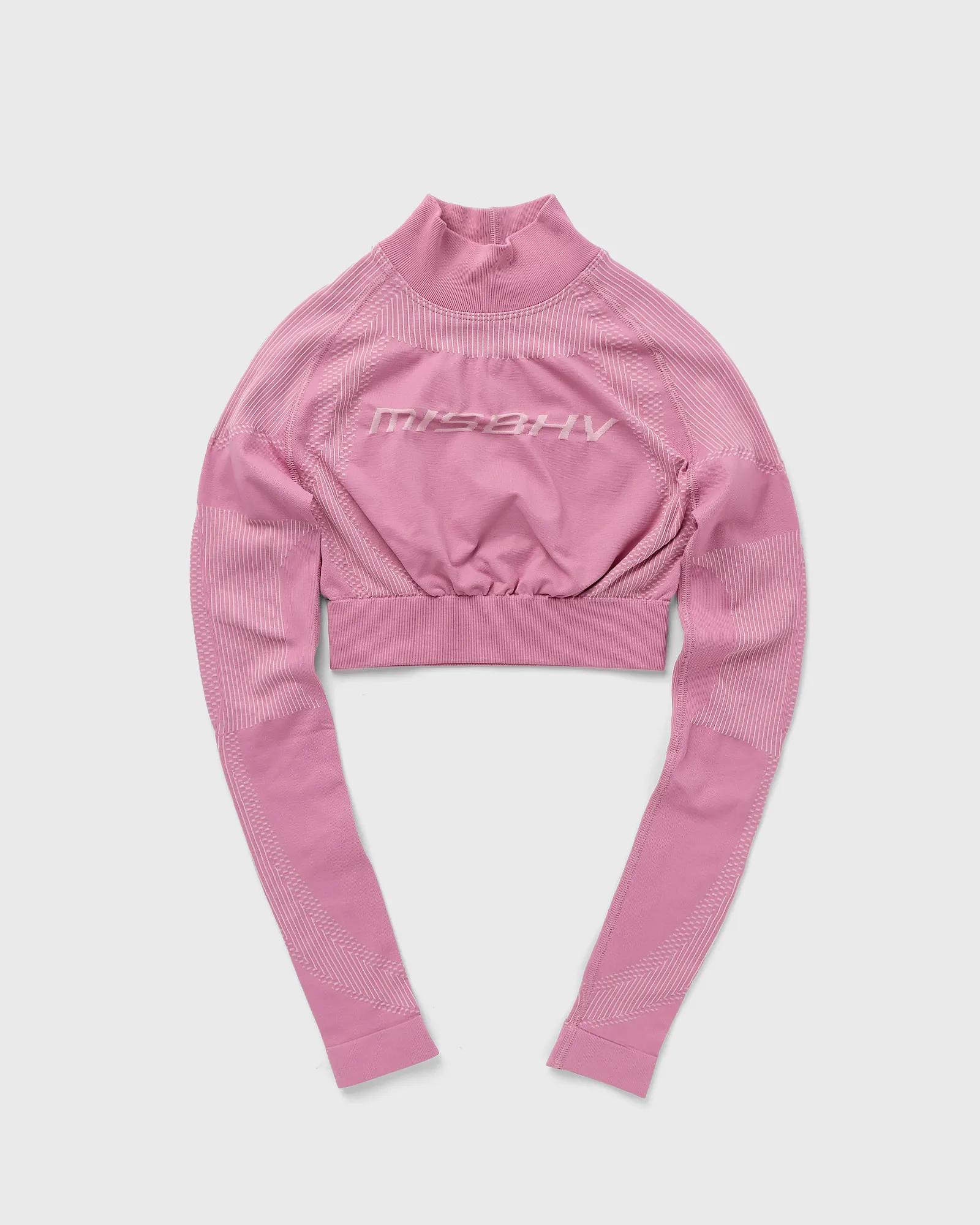 MISBHV SPORT CROPPED LONGSLEEVE BUBBLEGUM