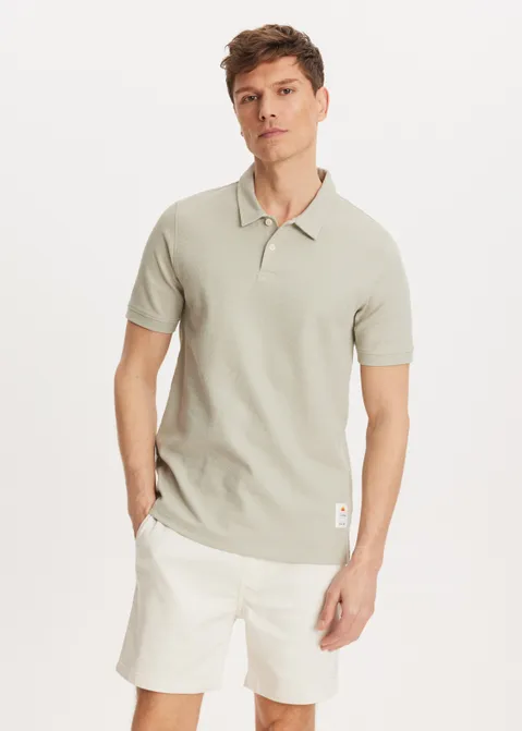 Polo met logo groen (GRN.PAS)