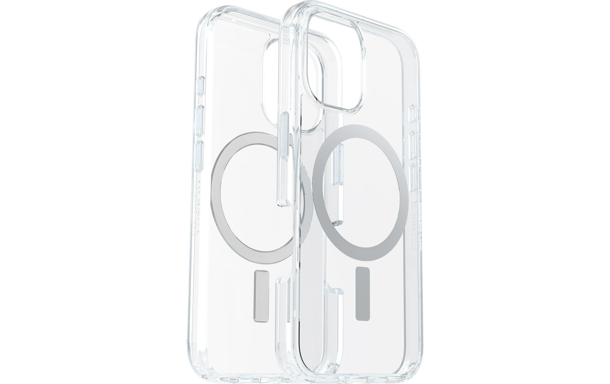 Back Cover Symmetry iPhone 16 TransparentSchutzhülle für das Apple iPhone 16 mit MagSafe Lademöglichkeit